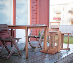 Formgivning av trädgårdsmöbler